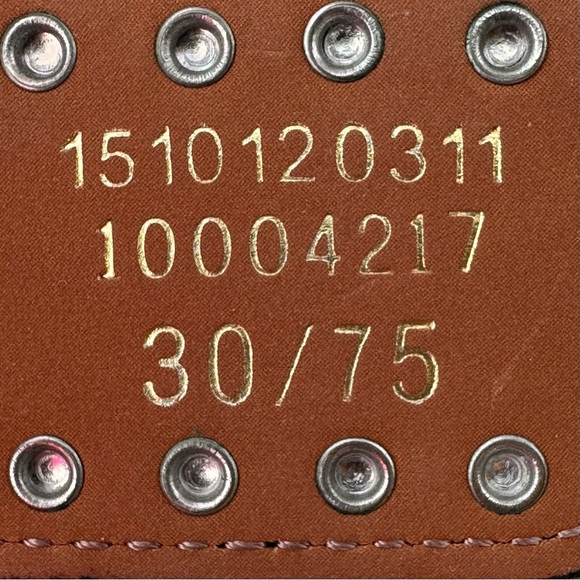 Ariat Women’s Handcrafted Brown Leather Belt Limited Edition Rhinestone Buckle - Picture 10 of 15